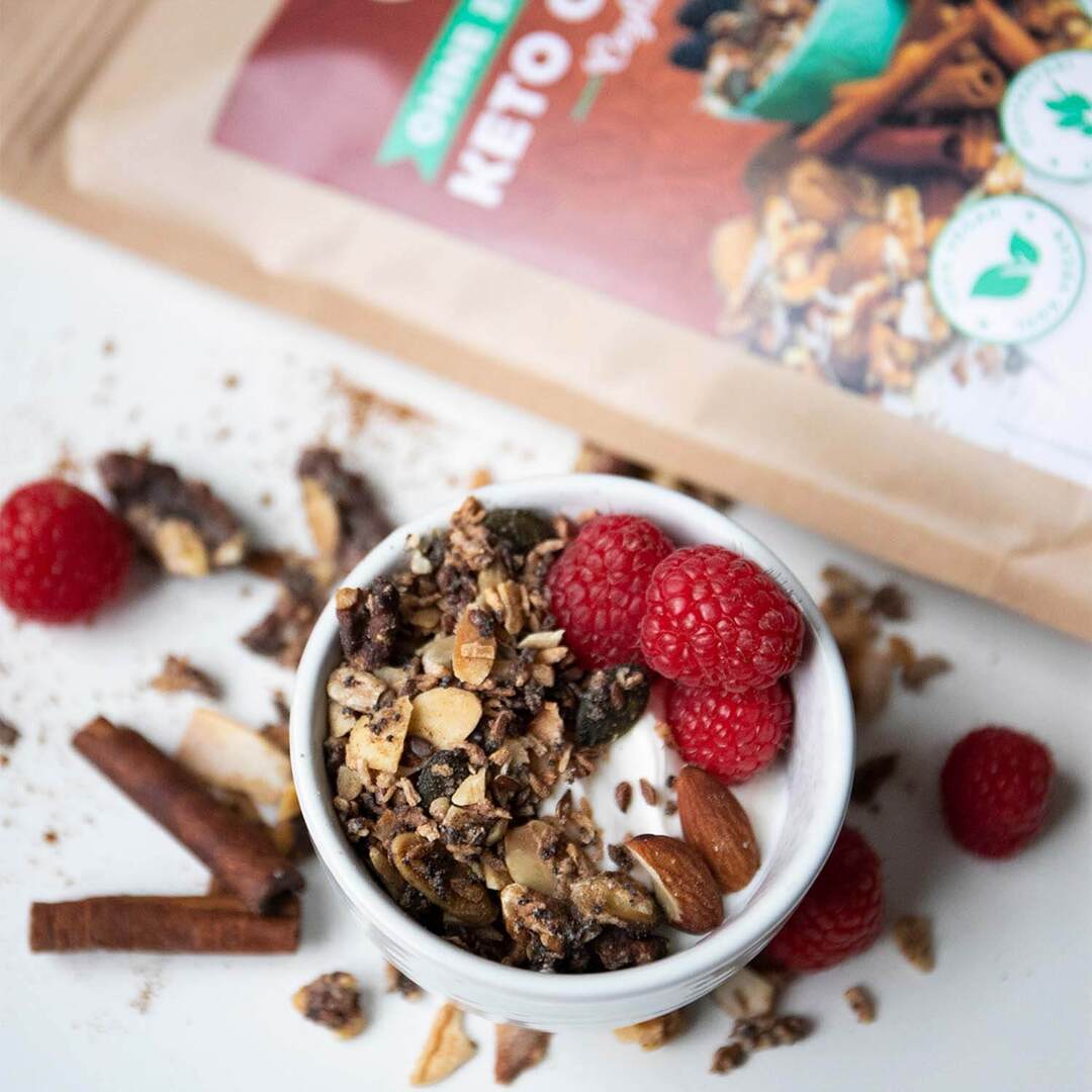 Simply Keto, Cinnamon Crunch Granola 250g