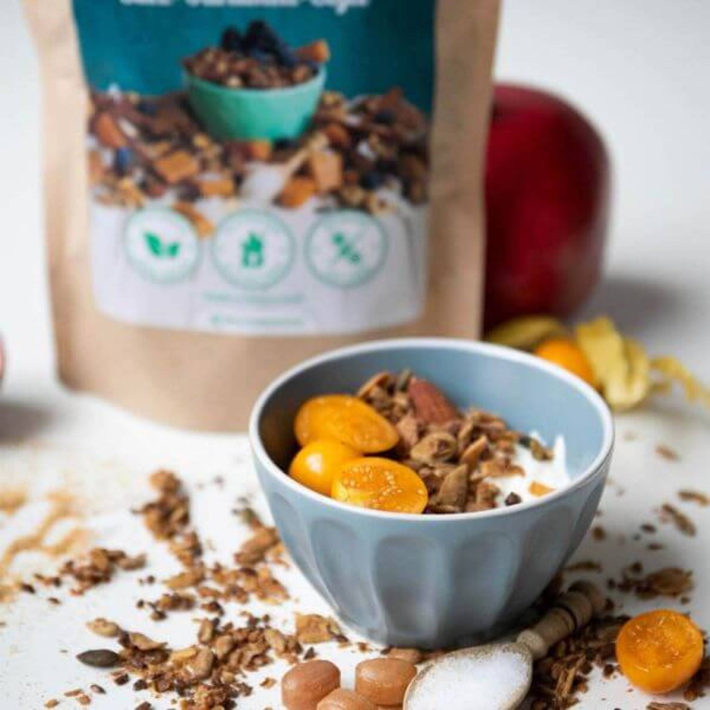 Simply Keto, Salted Caramel Crunchy Granola 250g