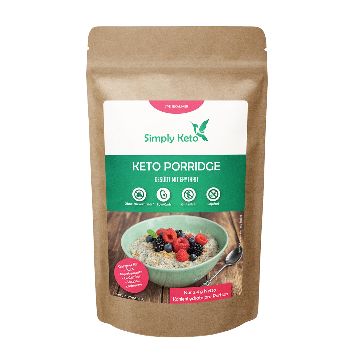 Simply Keto, Porridge 260g