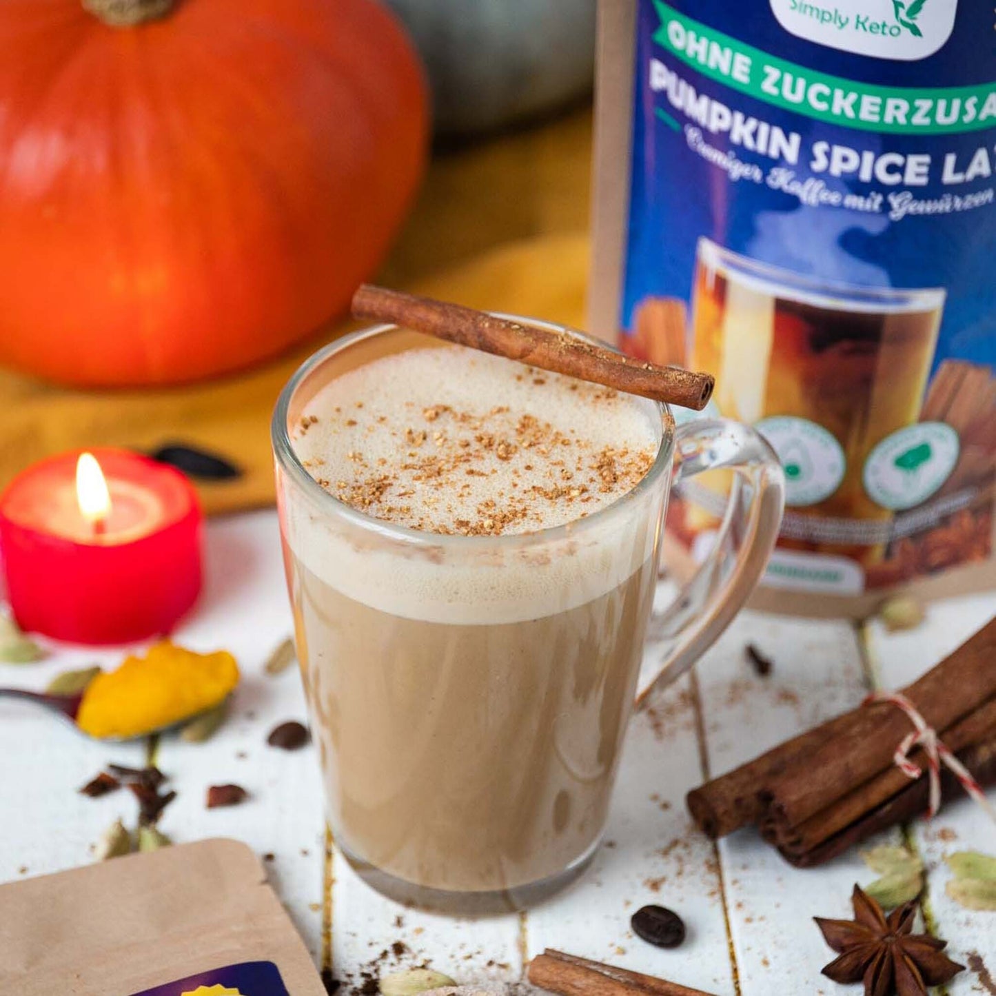 Simply Keto, Pumpkin Spice Latte 200g