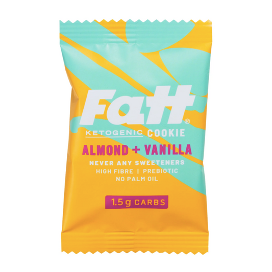 Fatt, Almond + Vanilla Keto Cookie 30g