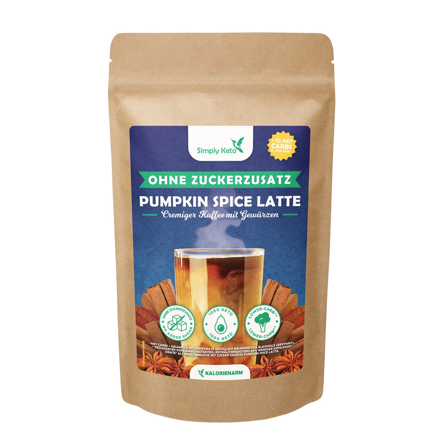 Simply Keto, Pumpkin Spice Latte 200g