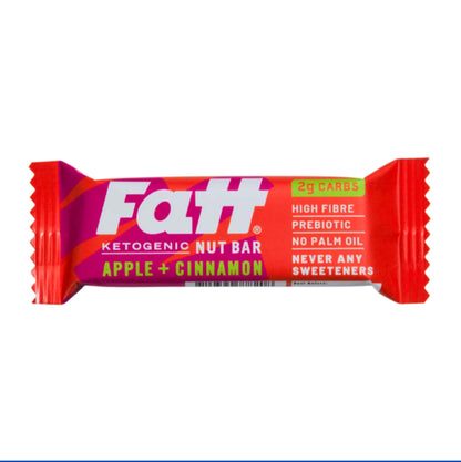 Fatt, Apple + Cinnamon Keto Bar 30g