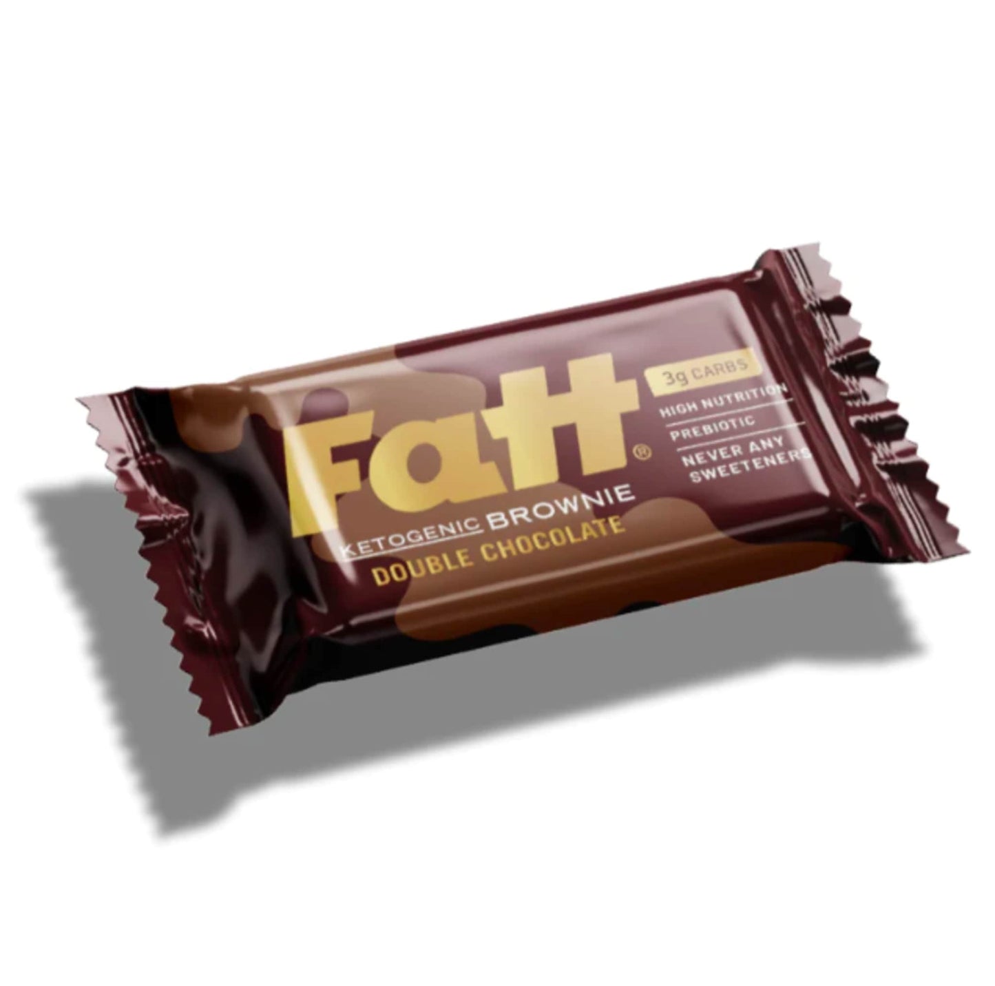 Fatt, Double Chocolate Keto Brownie 40g