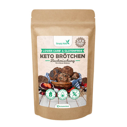 Simply Keto, Baking Mix "Brötchen" 340g